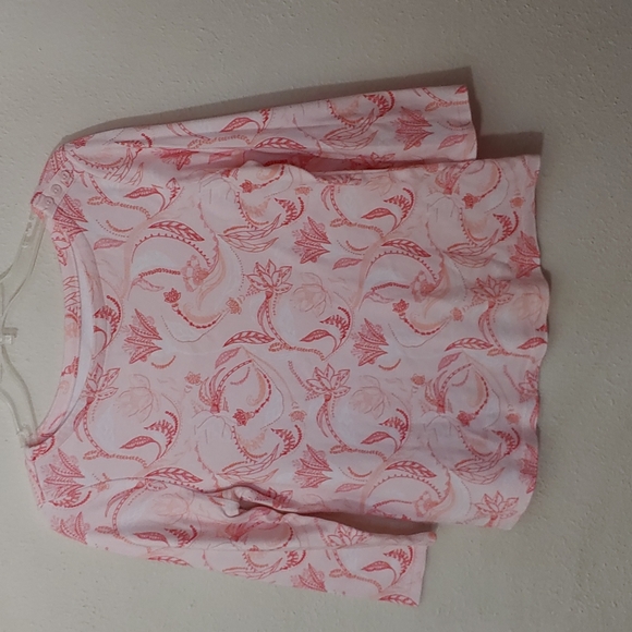 Charter Club Women's Petite Medium 100% Pima Cotton Tee - Picture 1 of 7